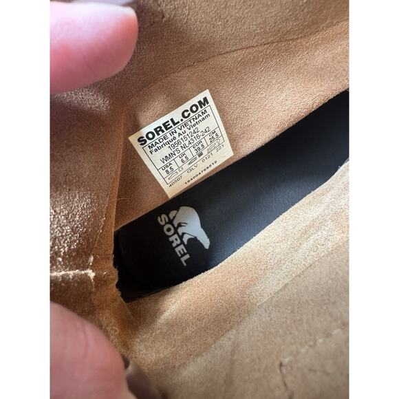 Sorel Women's Cate Pull on Brown Boot waterproof suede, size 8.5 - Picture 8 of 8